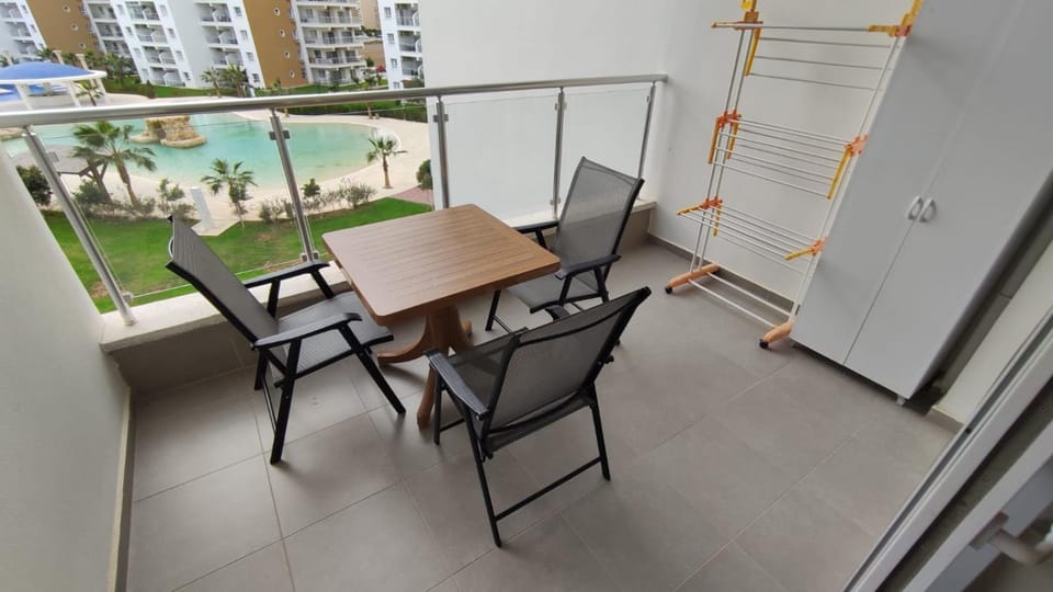 View (from property/room), Balcony/Terrace, Pool view
