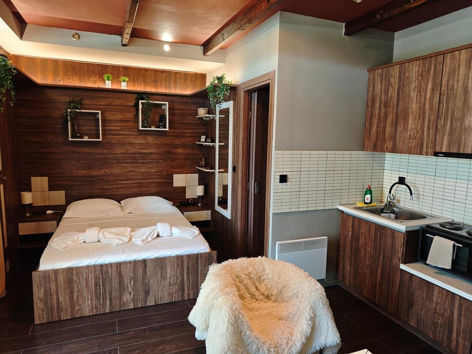 Under the rocks Apartment in Kalabaka