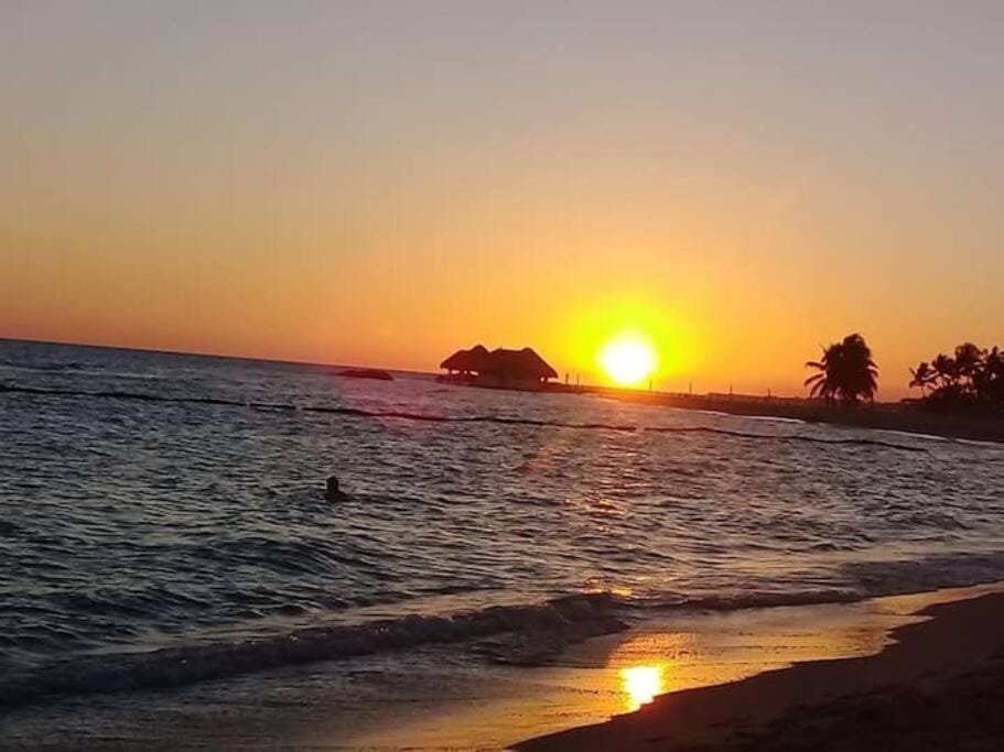 Natural landscape, Beach, Sea view, Sunrise, Sunset