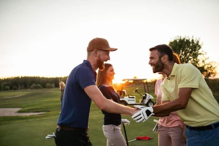 People, Golfcourse, Minigolf