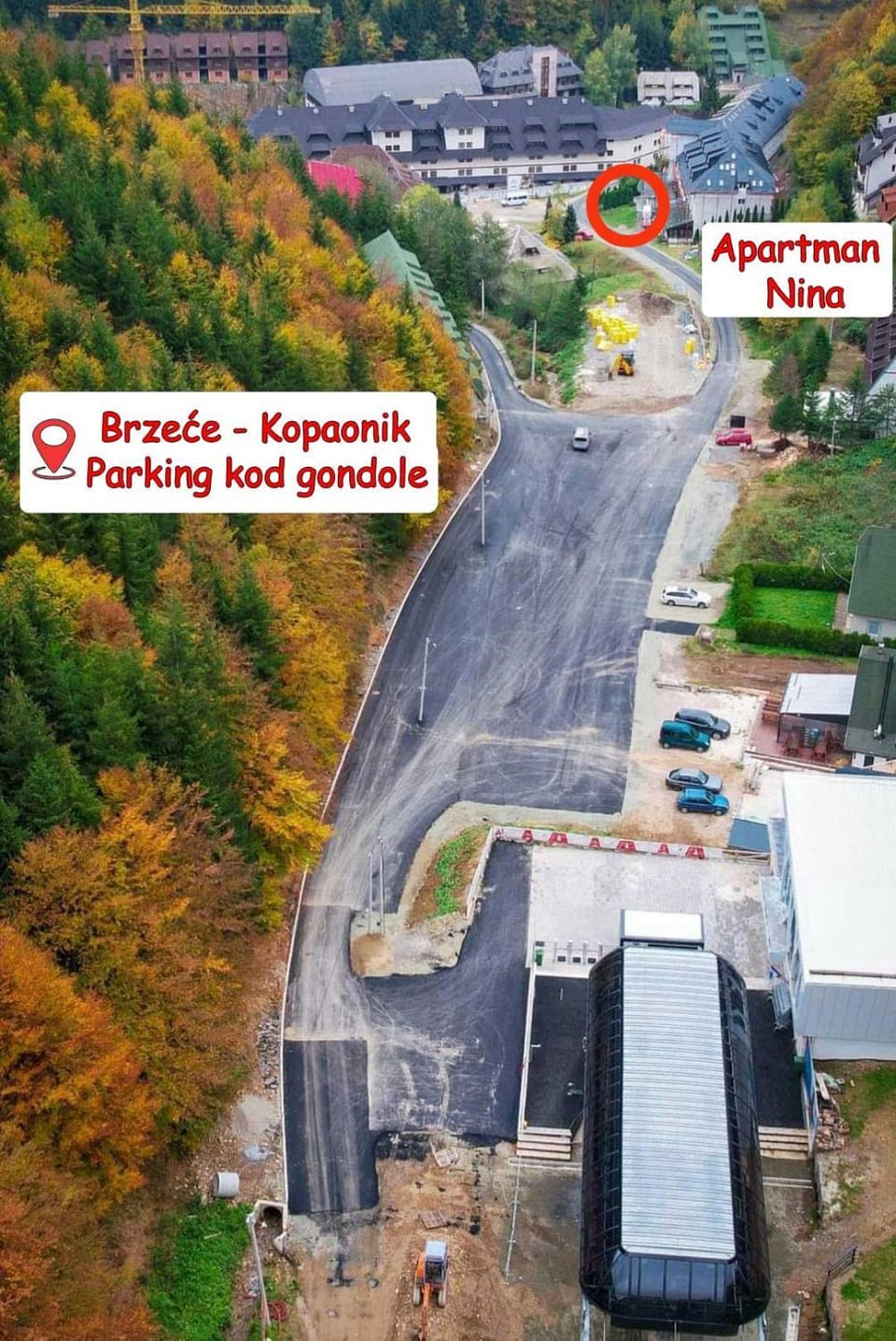 Neighbourhood, Bird's eye view, Street view, Parking