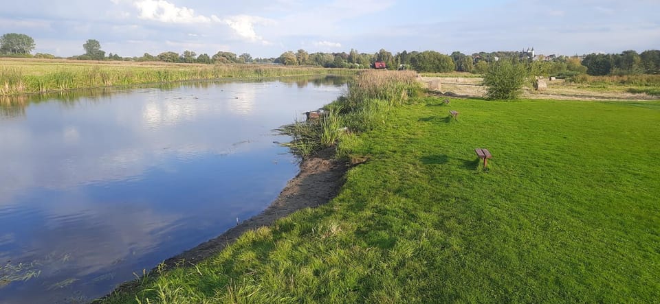 POLE NAMIOTOWE nad rzeką BIEBRZA w GONIĄDZU Luxury tent in Poland