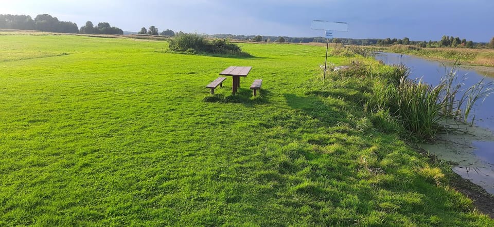 POLE NAMIOTOWE nad rzeką BIEBRZA w GONIĄDZU Luxury tent in Poland