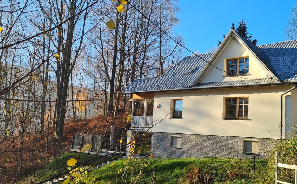 Property building, Garden view