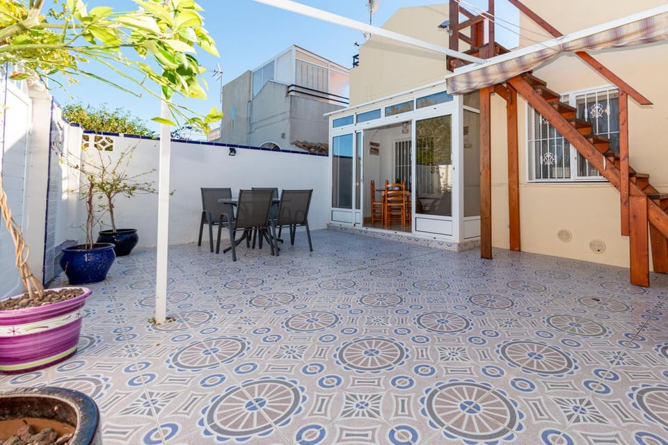 Property building, Patio