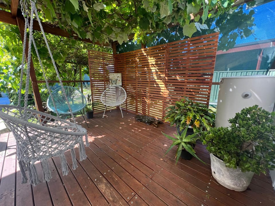 Patio, Balcony/Terrace, Garden view