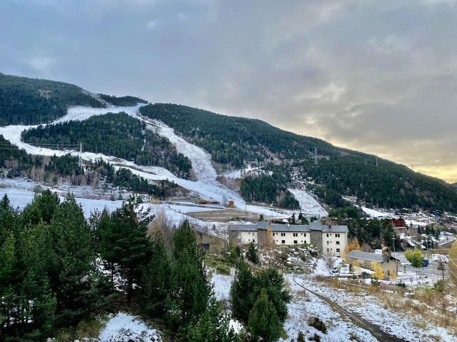 Natural landscape, Winter, Mountain view
