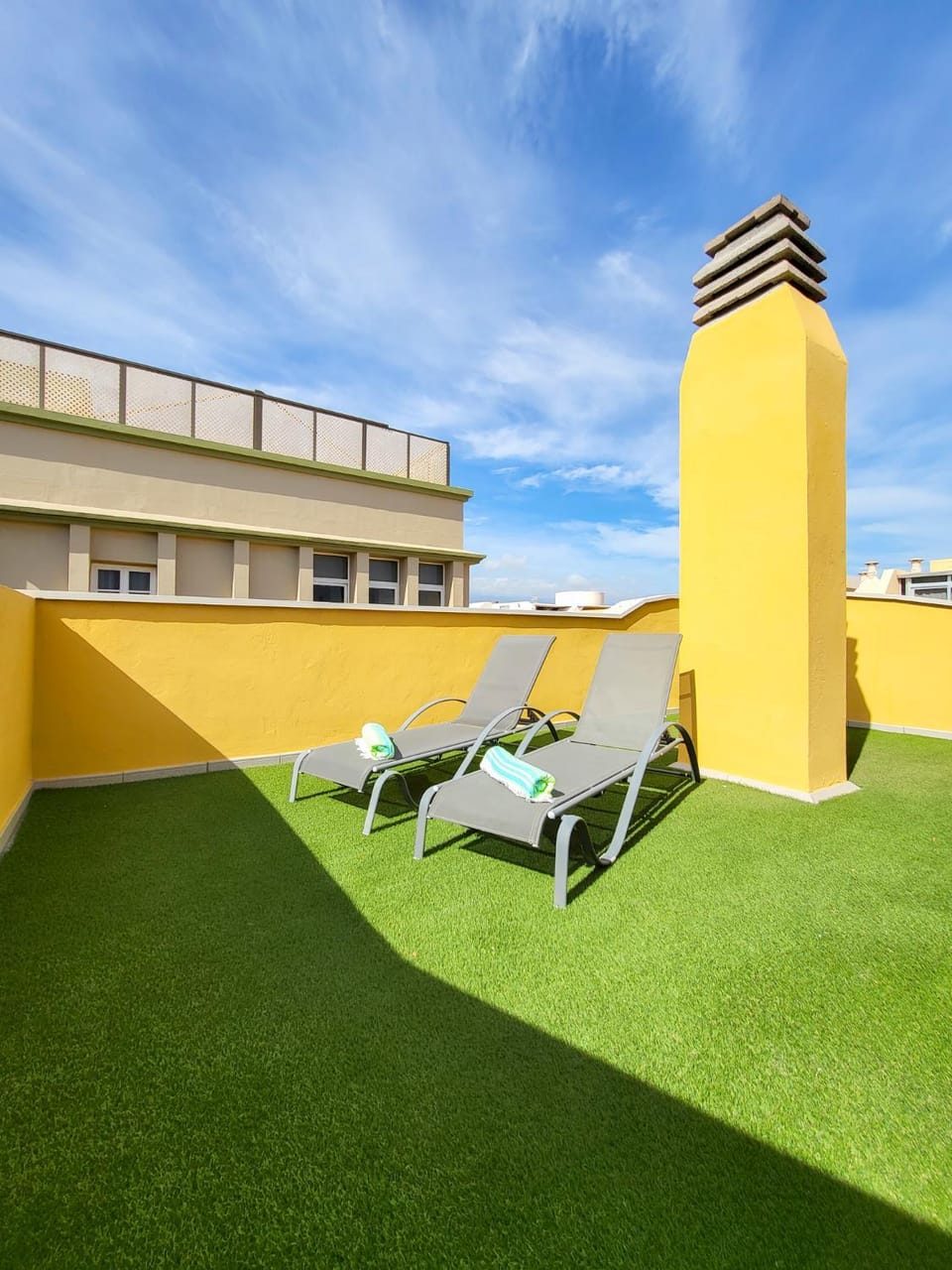 Balcony/Terrace, sunbed