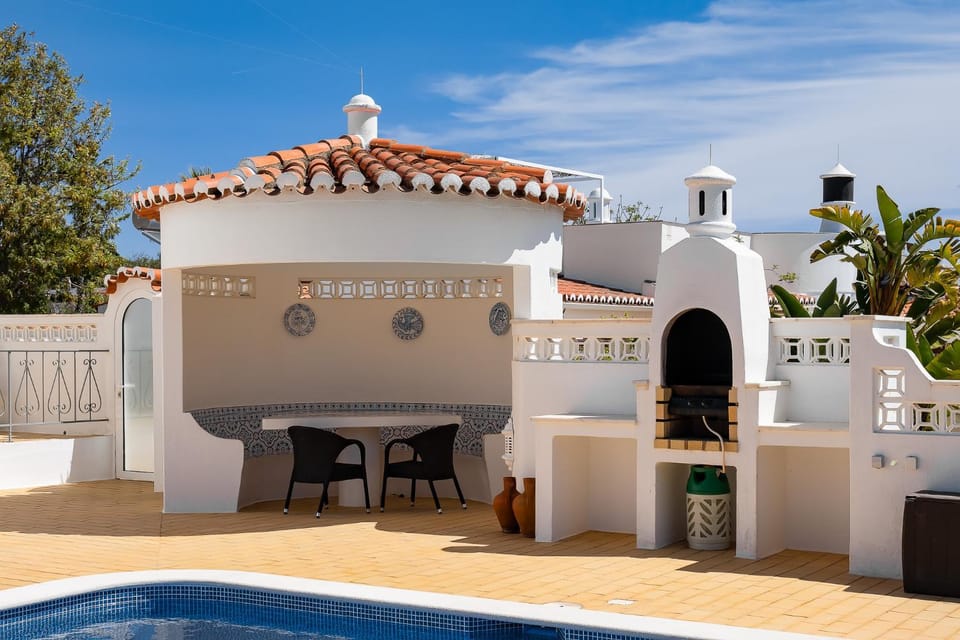 Patio, BBQ facilities, Swimming pool