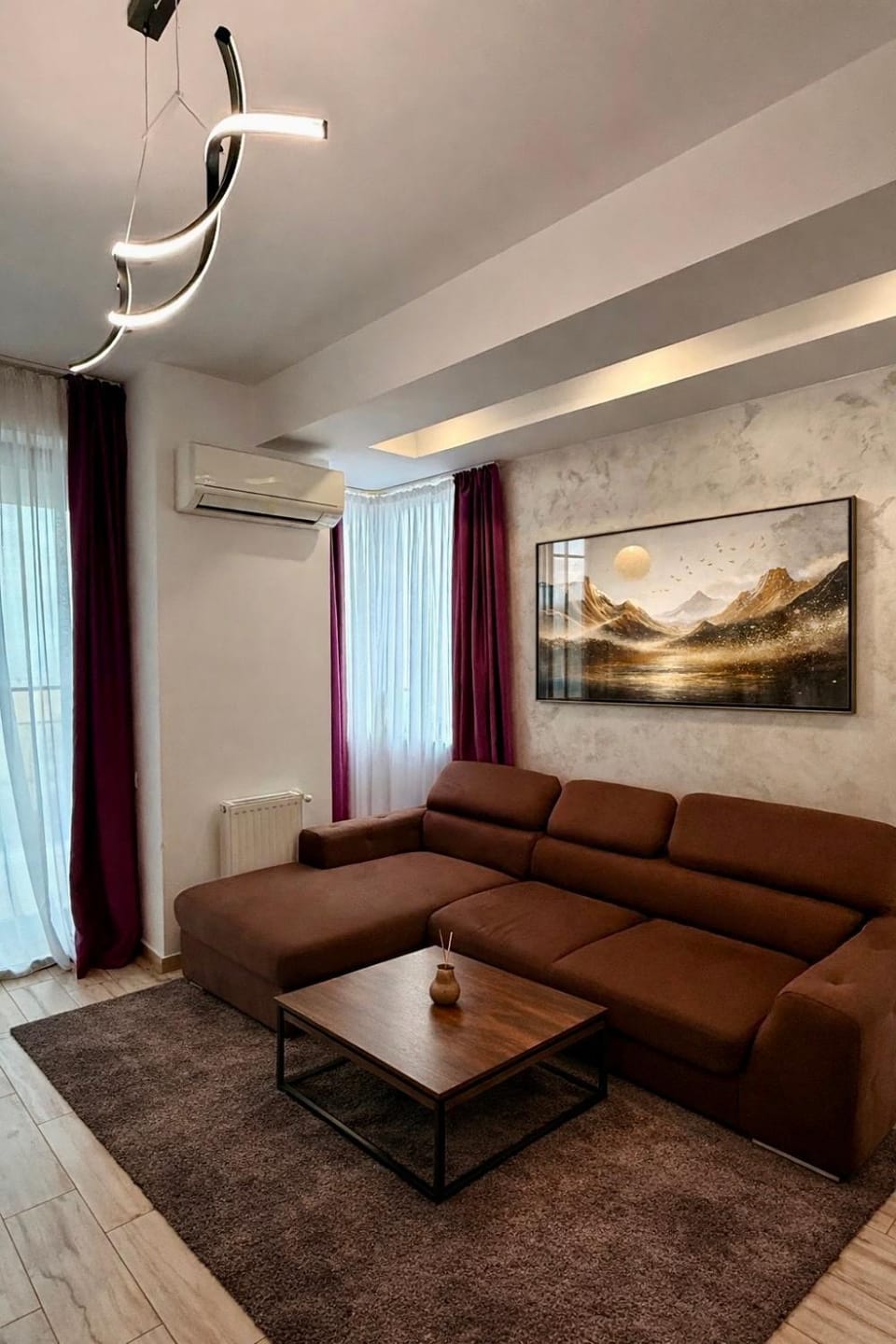 Balcony/Terrace, Living room, Sea view, air conditioner