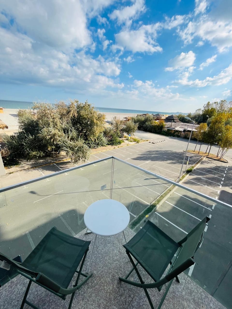 Natural landscape, Summer, Balcony/Terrace, Seating area, Beach, Sea view