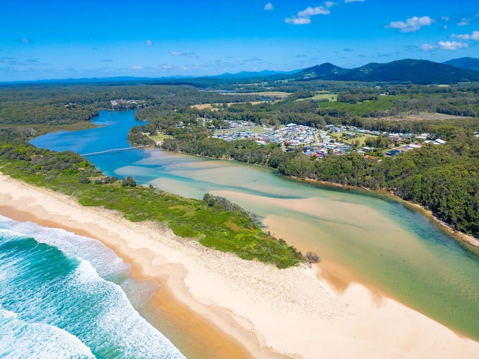 Natural landscape, Bird's eye view, Beach, River view, Sea view