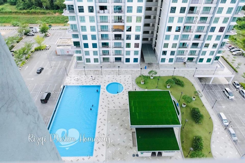 Pool view, Swimming pool, Parking
