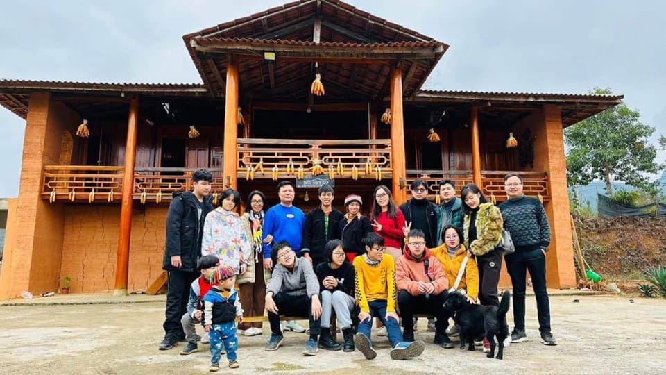 Property building, People, children, group of guests, Family