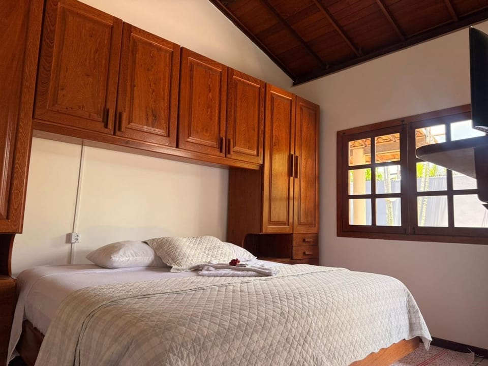 Bed, Photo of the whole room, Bedroom, towels, wardrobe