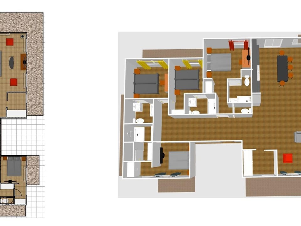 Appartement haut standing, 5 pièces pour 8 pers., proche du centre, lumineux, Val-d'Isère Apartment in Val dIsere