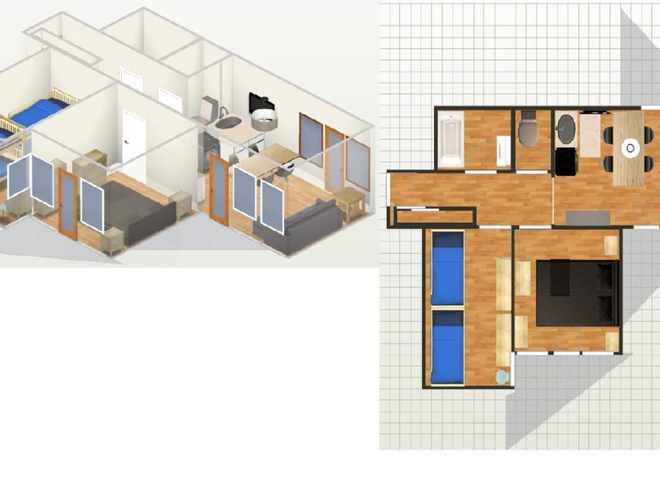 Appartement lumineux 46m² avec Wifi, animaux admis, pour 6 personnes à Val-d'Isère Apartment in Val dIsere