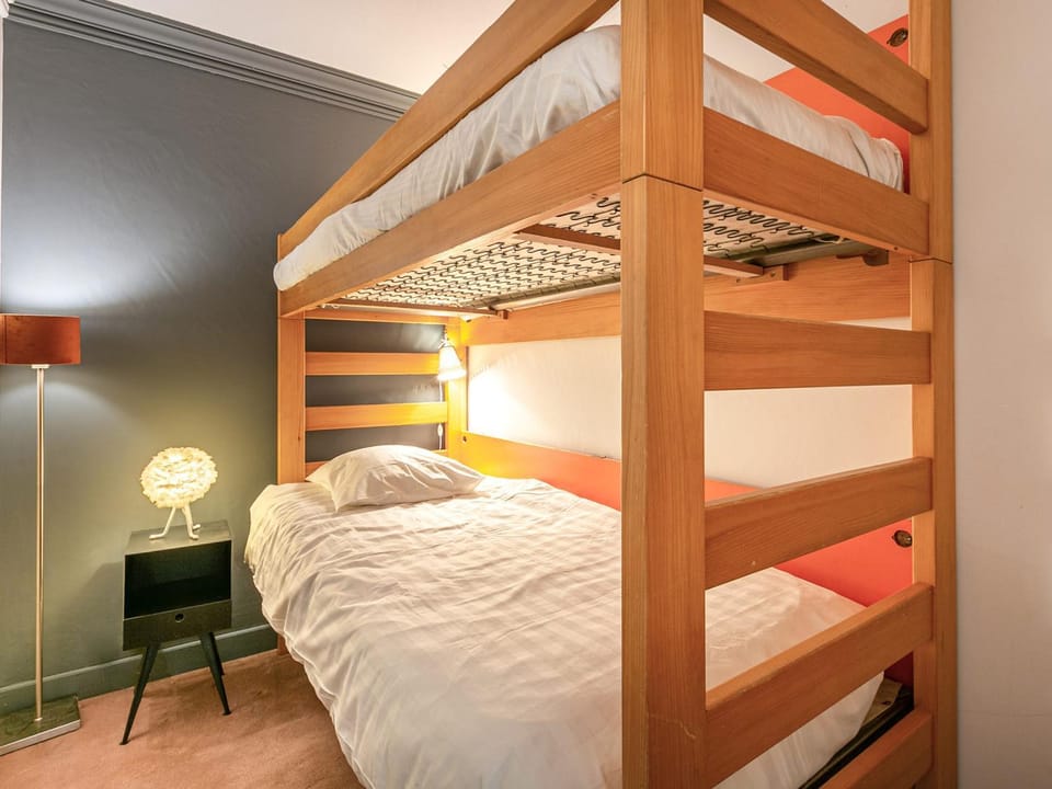 Appartement de standing avec cheminée et parking en haut des pistes Apartment in Val dIsere