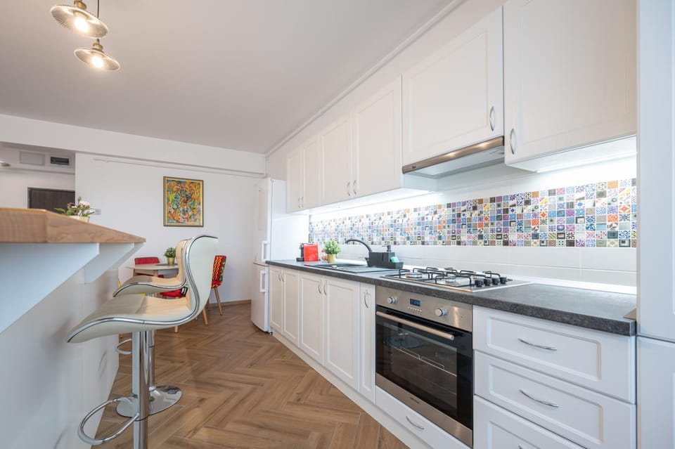 Coffee/tea facilities, Kitchen or kitchenette, Dining area, pet friendly, stove