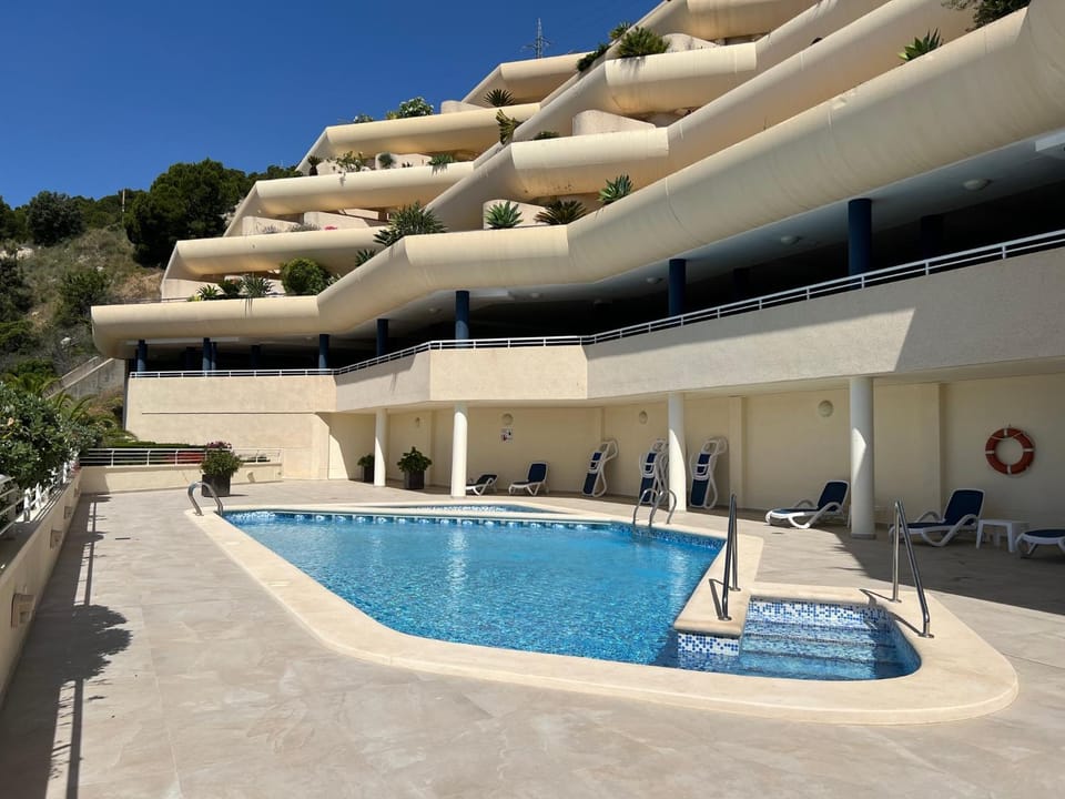 Property building, Pool view, Swimming pool