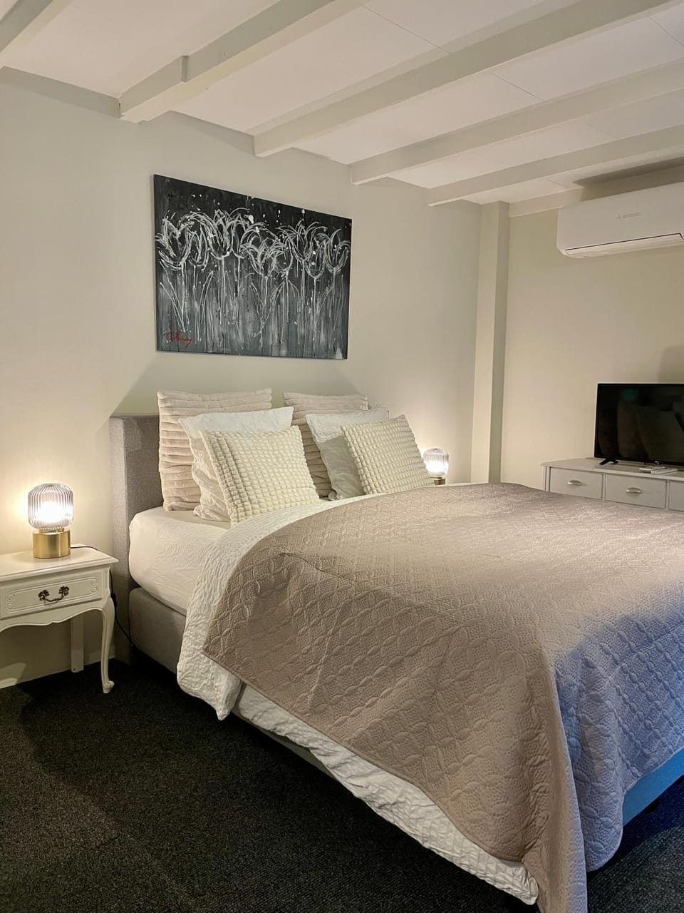 Bed, TV and multimedia