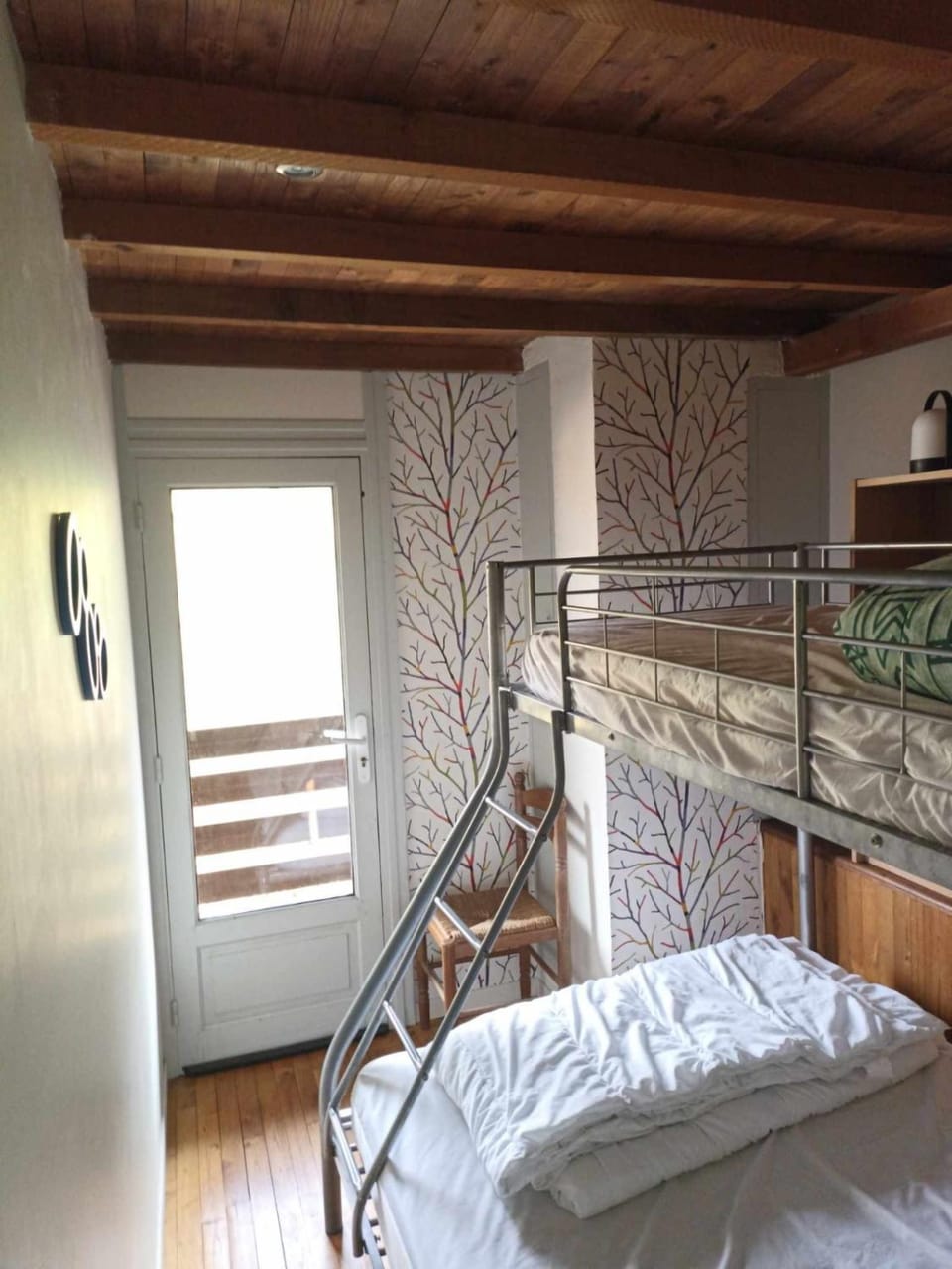 Photo of the whole room, bunk bed