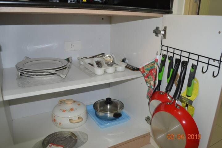 SMDC Wind Residences 102 Loft Bedroom Facing Amenities with WIFI and Parking Apartment hotel in Tagaytay