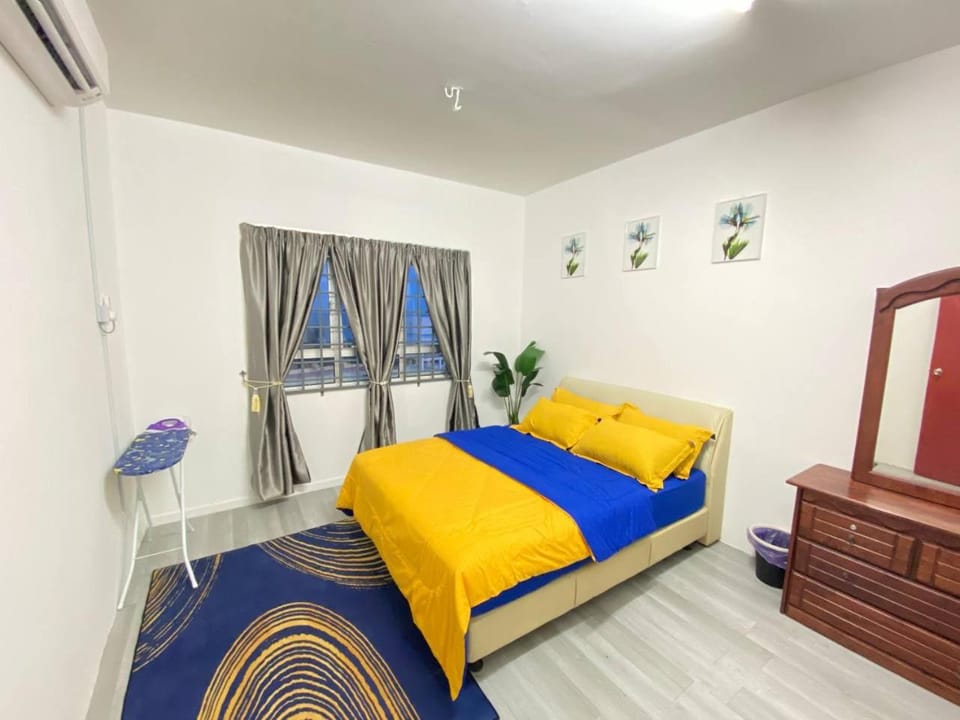 Bedroom, air conditioner