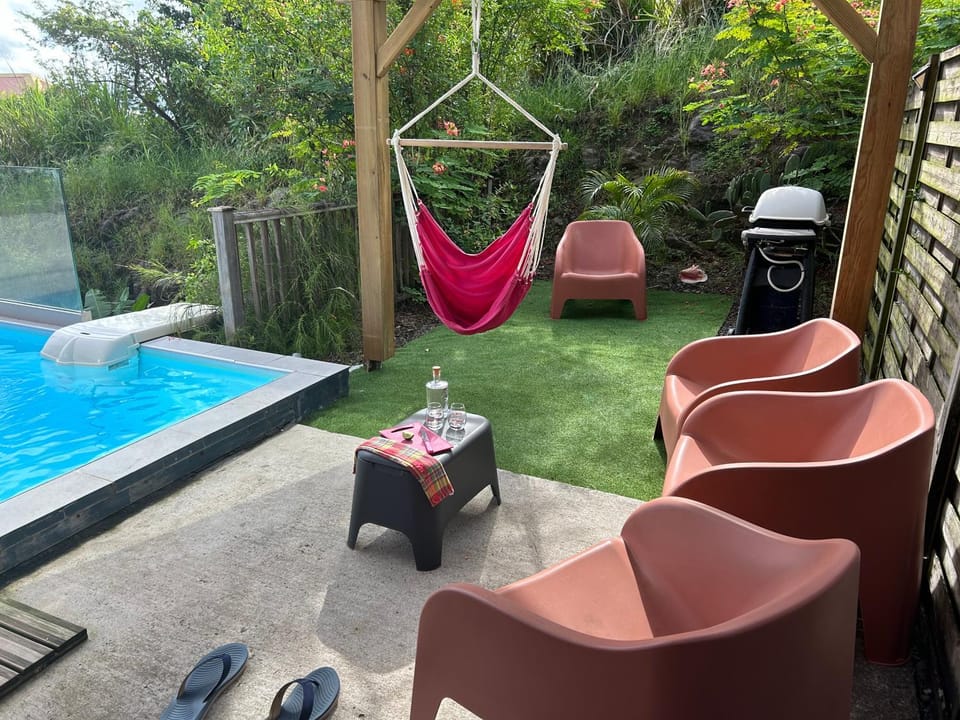 Patio, Day, Garden, Garden view, Pool view, Swimming pool