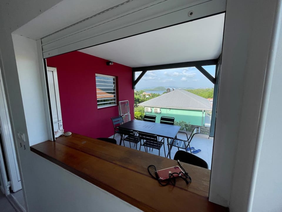 View (from property/room), Balcony/Terrace, Dining area