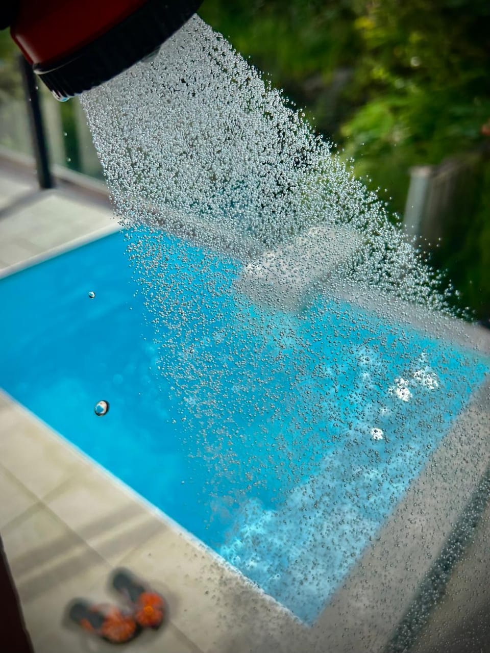 Shower, Day, Pool view, Swimming pool