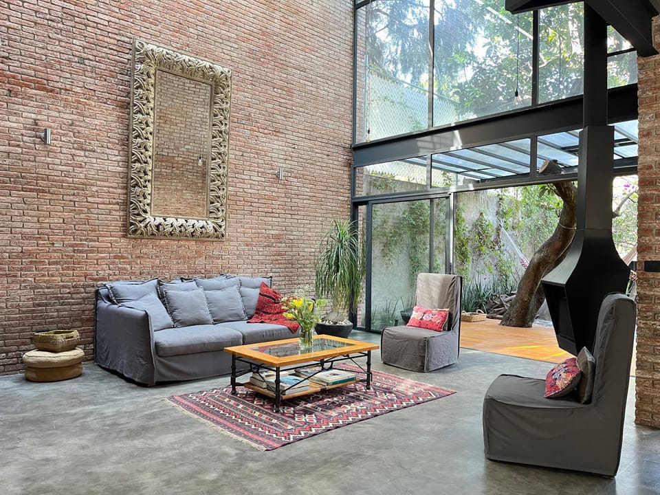 Living room, flat iron