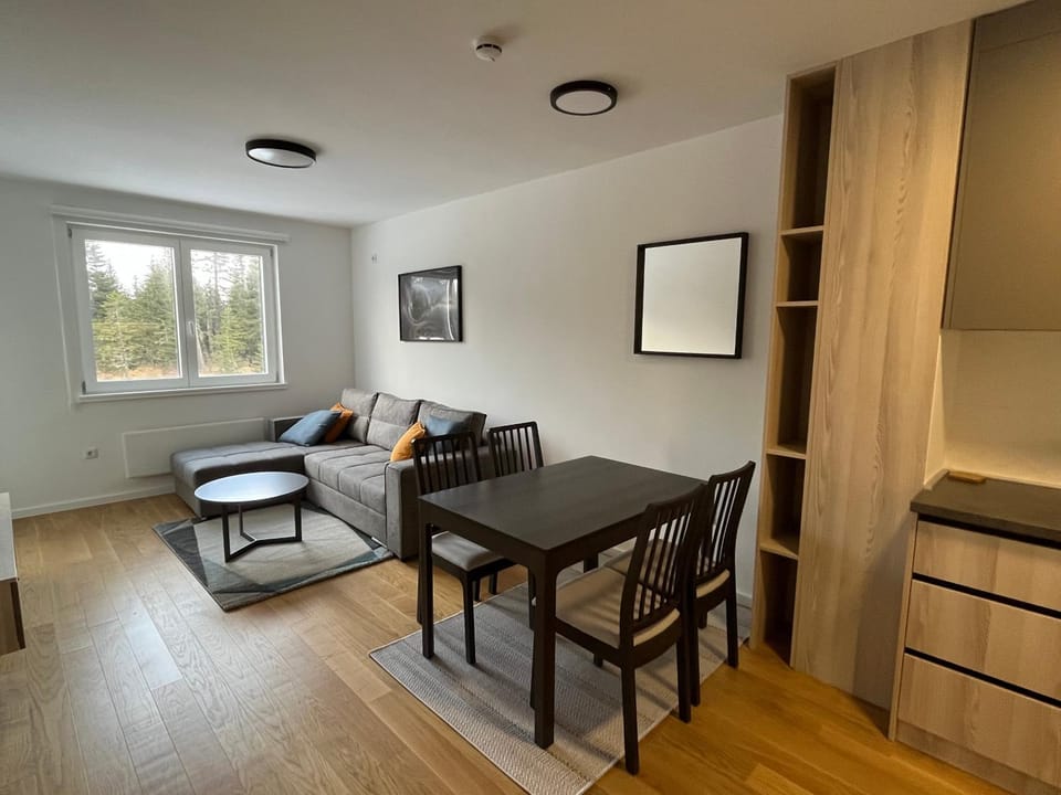 Bed, Living room, Photo of the whole room, Dining area, hair dresser