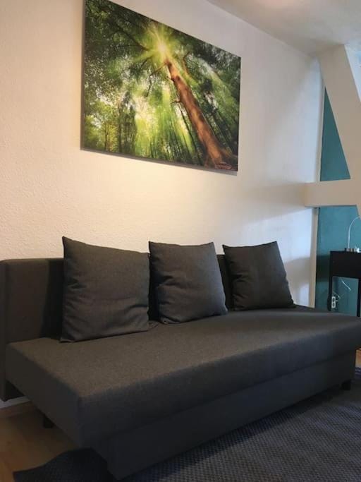 Nette Wohnung gute Austattung Parkplatz Terrasse Apartment in Greifswald