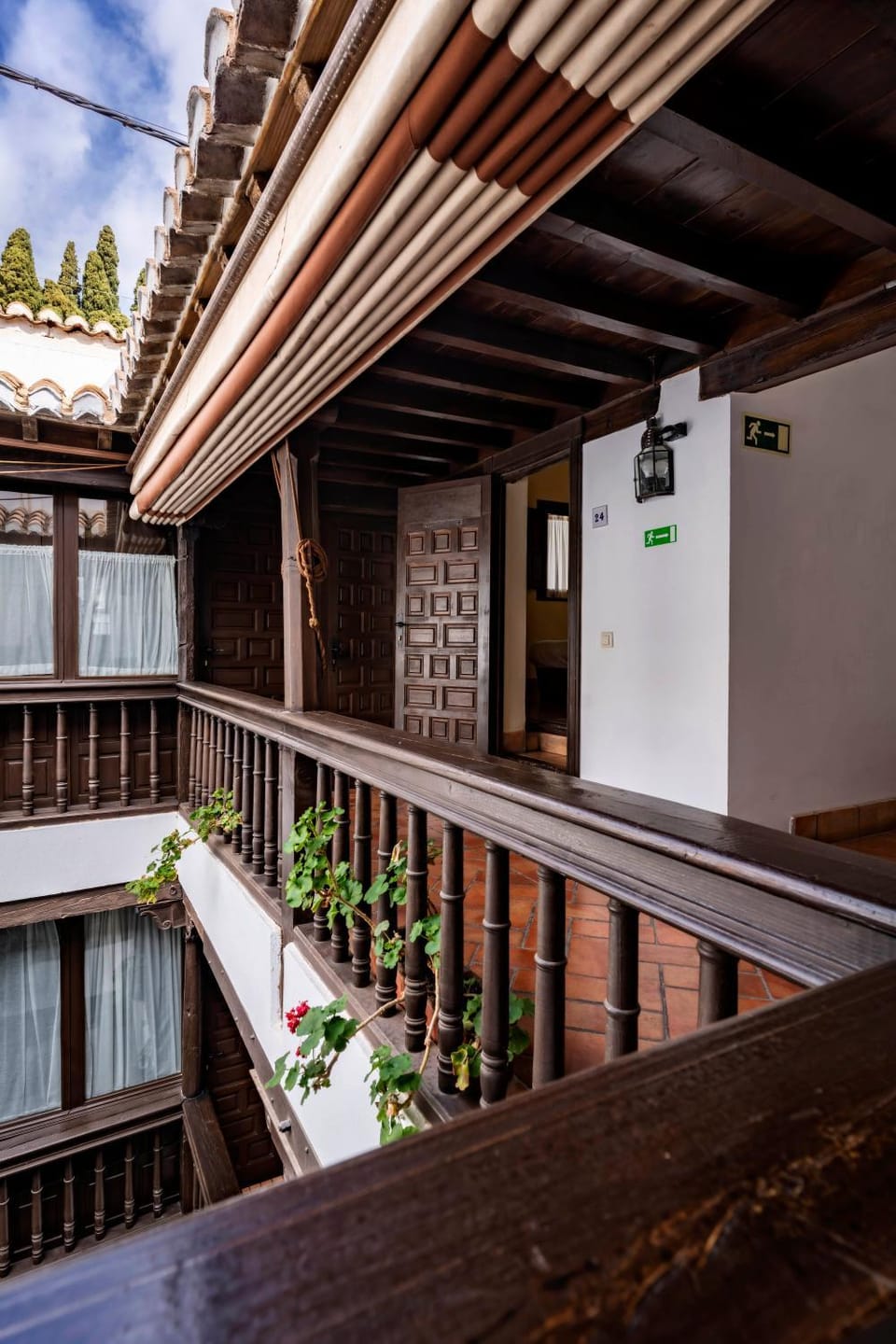 View (from property/room), Inner courtyard view