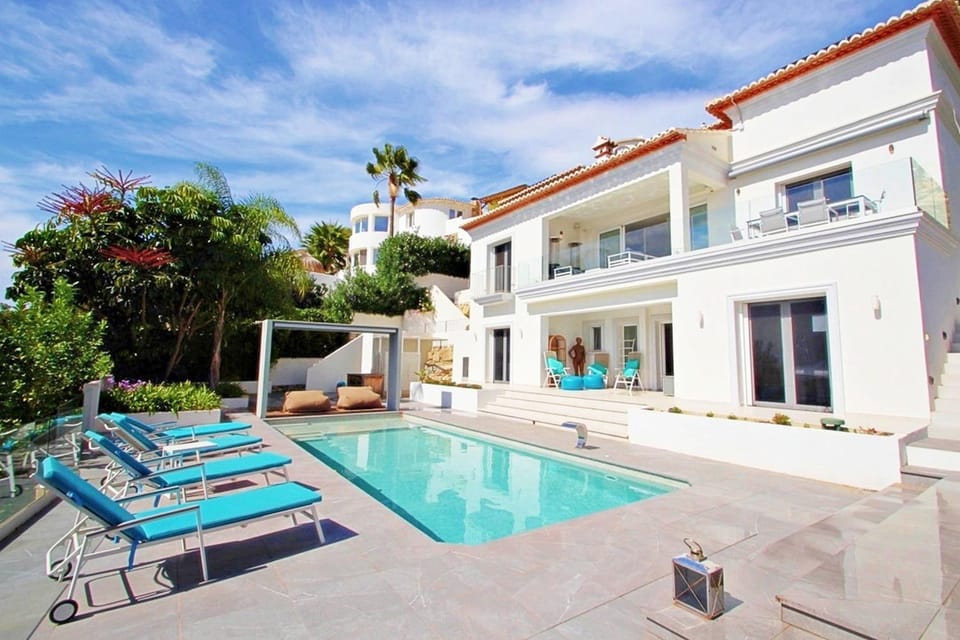 El Olivo - villa with stunning views and private pool in Benissa Villa in Marina Alta