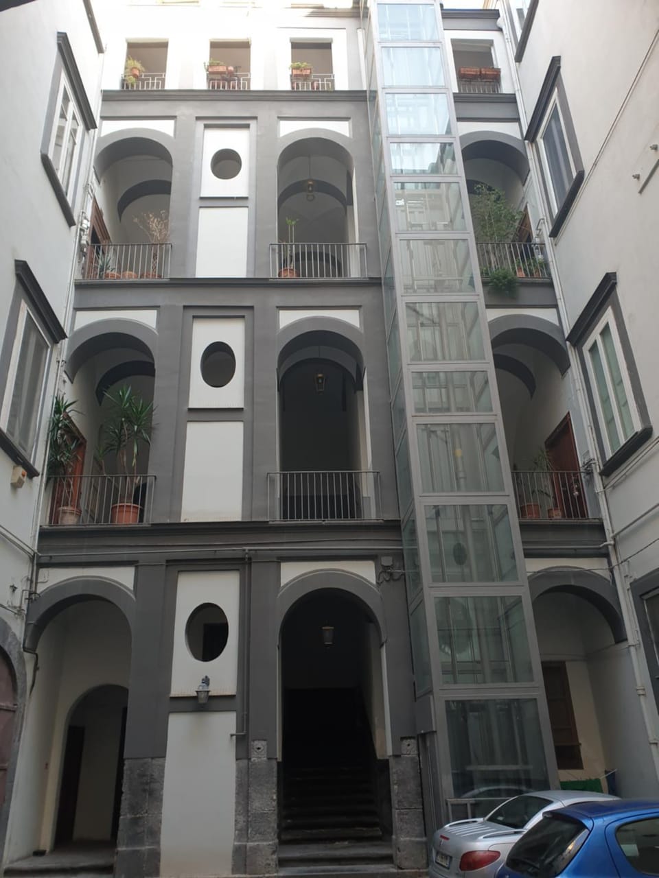 Inner courtyard view