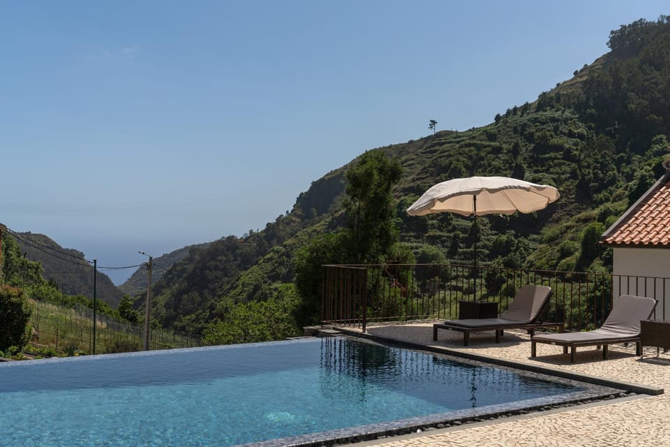Day, Mountain view, Swimming pool, sunbed