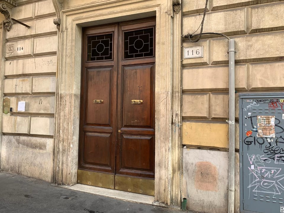 Cavour’s home Apartment in Rome