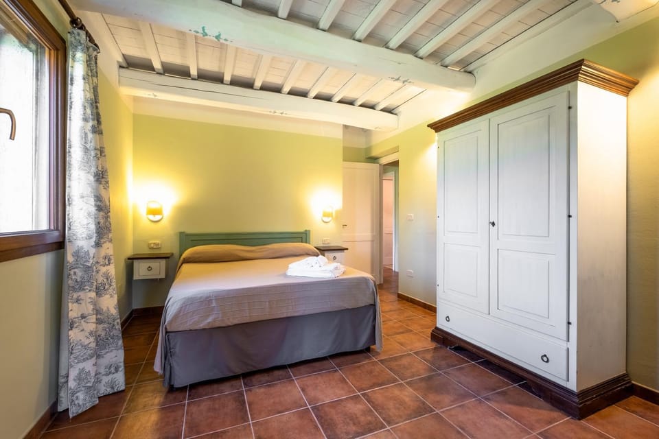 Property building, Living room, Bedroom