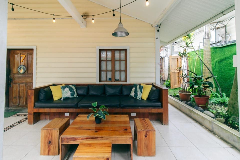 Patio, Day, Garden, Seating area, Garden view