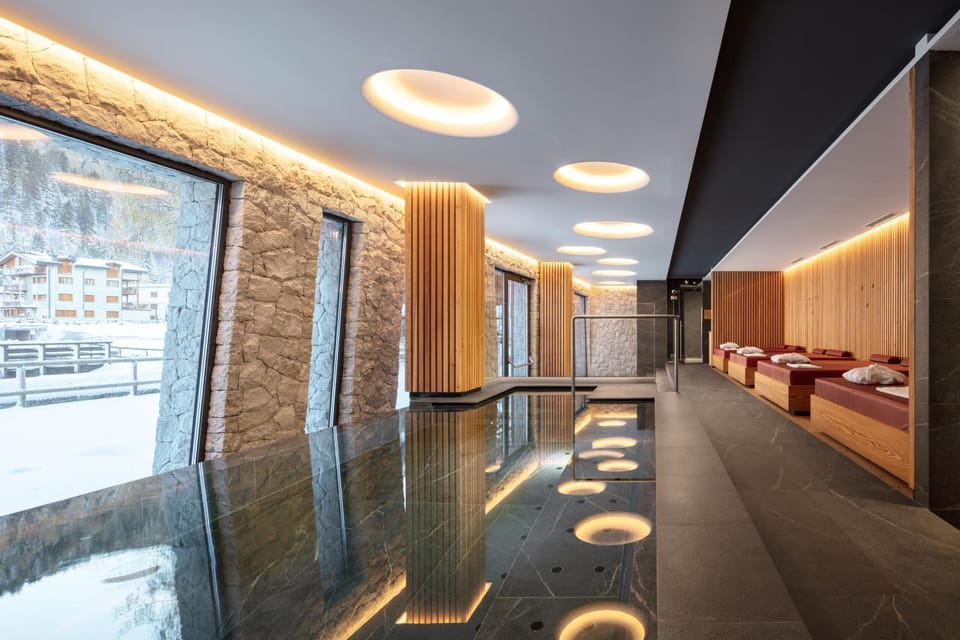 Hot Tub, Spa and wellness centre/facilities, Lake view, Mountain view, Swimming pool, sunbed