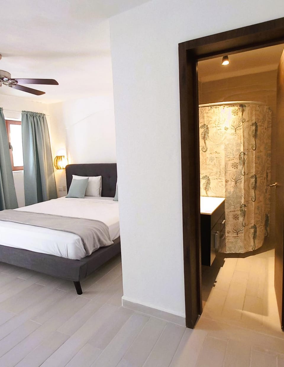 Bathroom, Bedroom