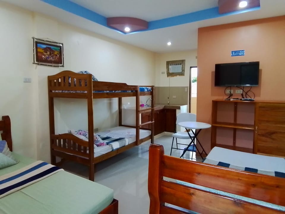 Bed, bunk bed