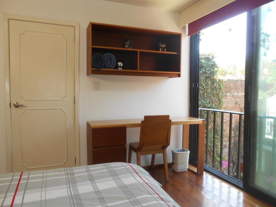 View (from property/room), Balcony/Terrace, Bedroom