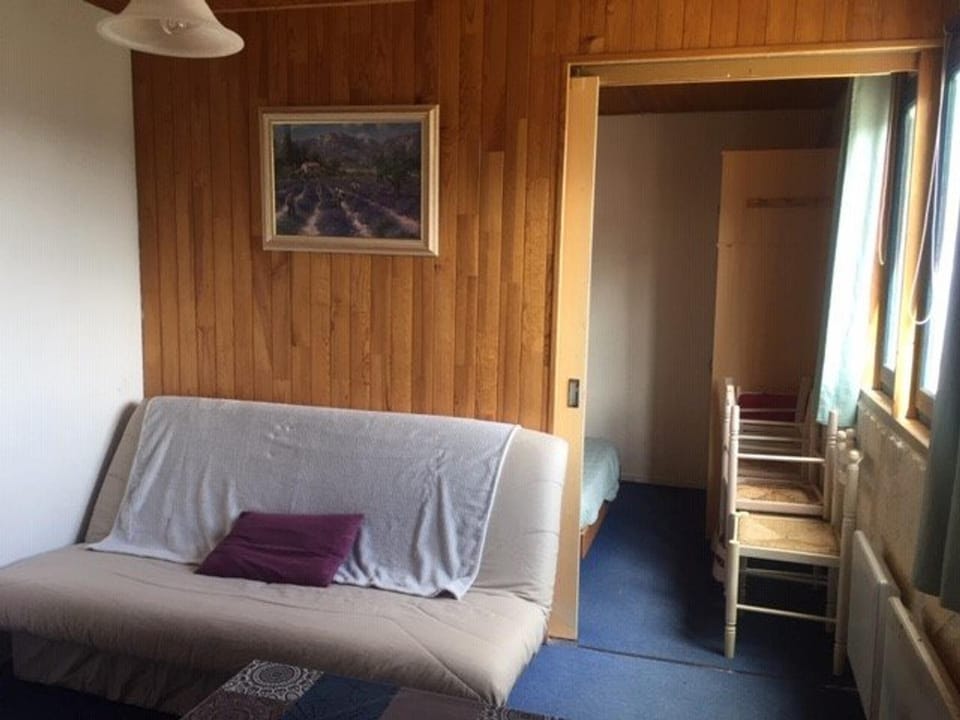 Arette: Grand studio 6 pers. proche pistes, parking, lave-vaisselle - FR-1-602-108 Apartment in Navarre