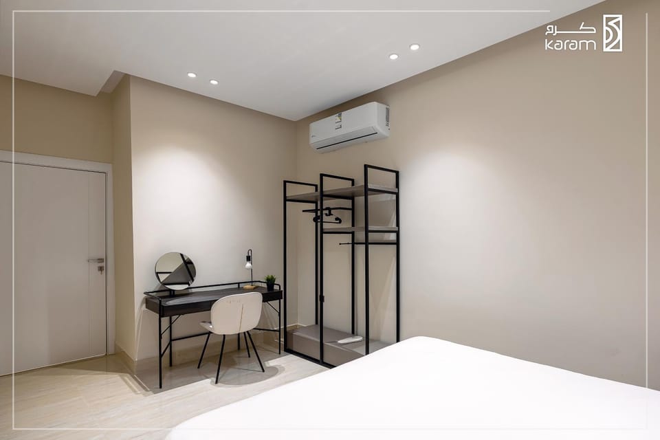 Bed, Bedroom, air conditioner