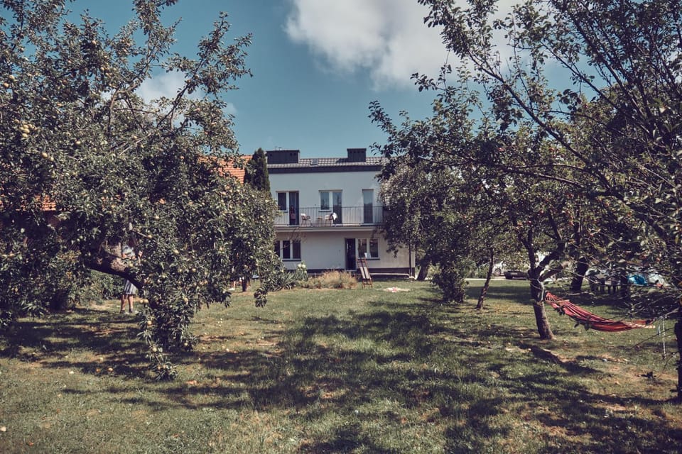 Property building, Garden, Garden view