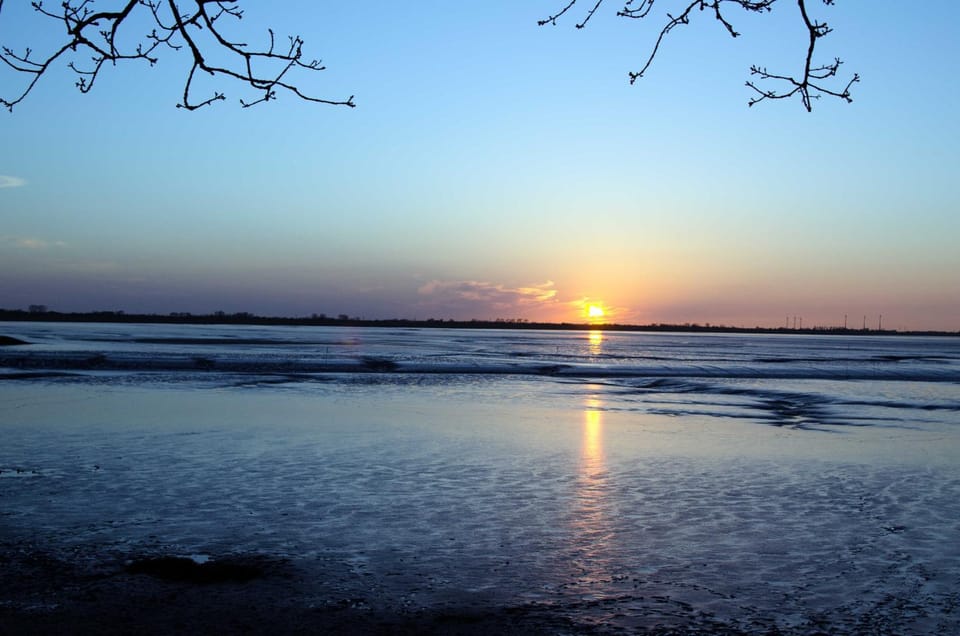 Neighbourhood, Natural landscape, Beach, Sea view, Sunset