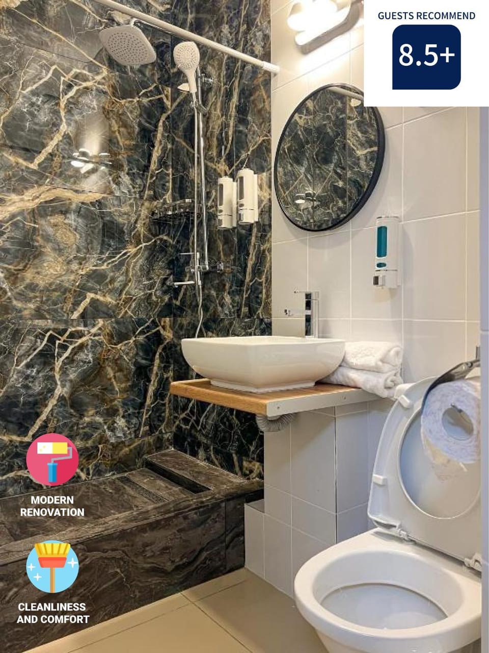 Shower, Toilet, Bathroom